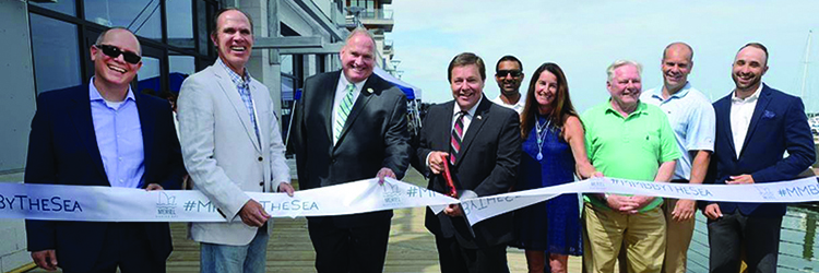 Hines and Callahan Construction Managers celebrate expansion of Marina Bay boardwalk 